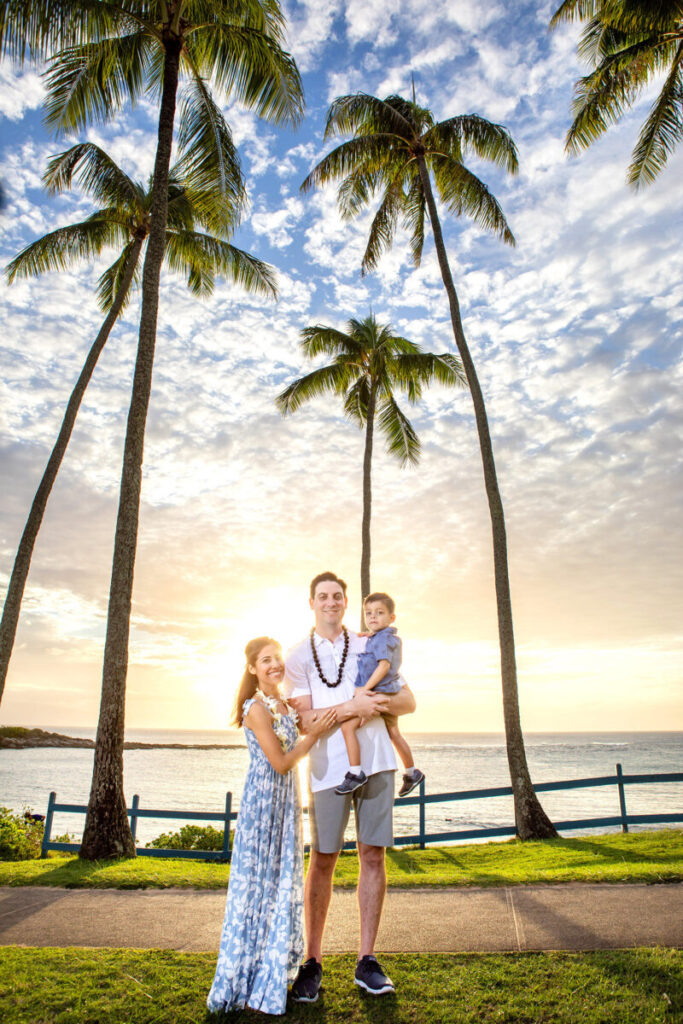 Maui beach at sunset, with pastel skies and peaceful ocean views