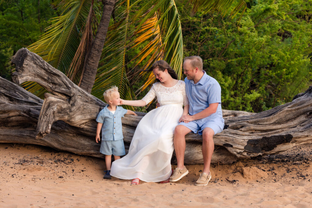  Wailea family photography session in South Maui