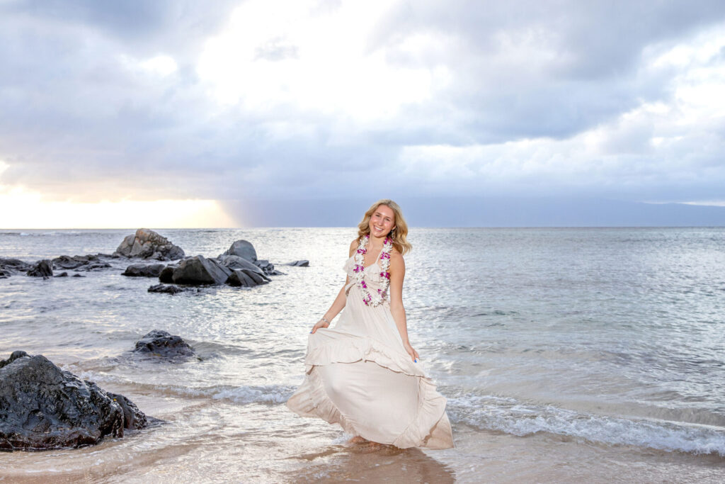 senior sunset photo session