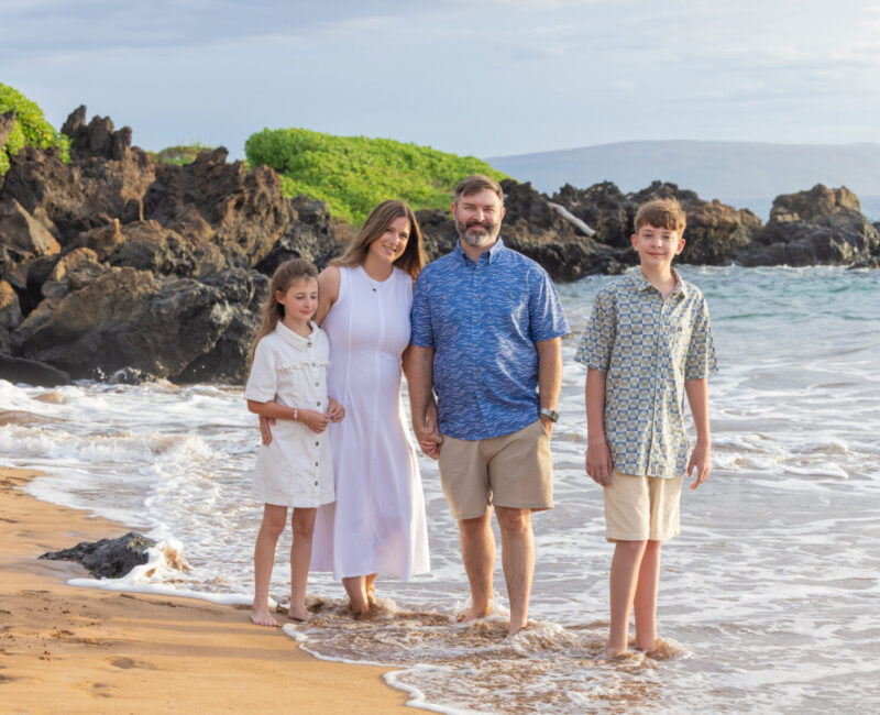 Family photo session Maui