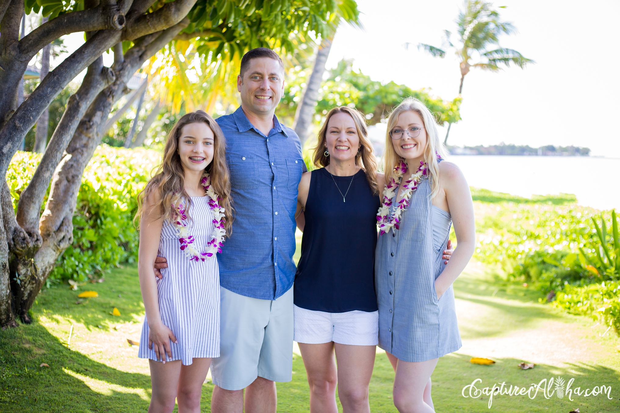 Maui Family Photography at Baby Beach in the morning