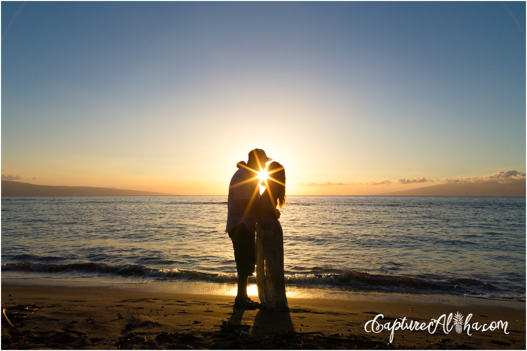 Maui Couples Photography at Baby Beach in Lahaina