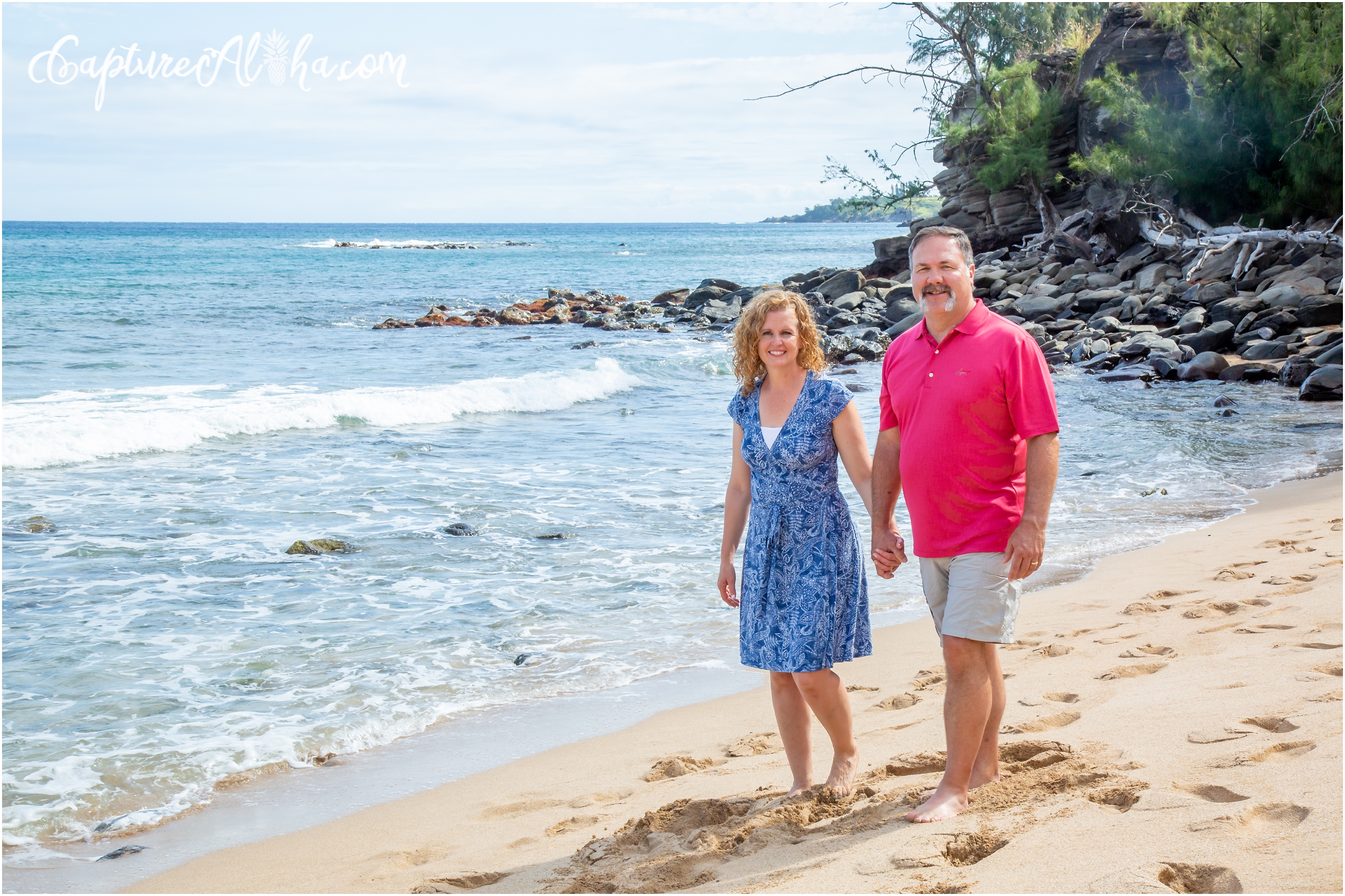Maui Family Photography at DT Flemming Beach Park in the morning