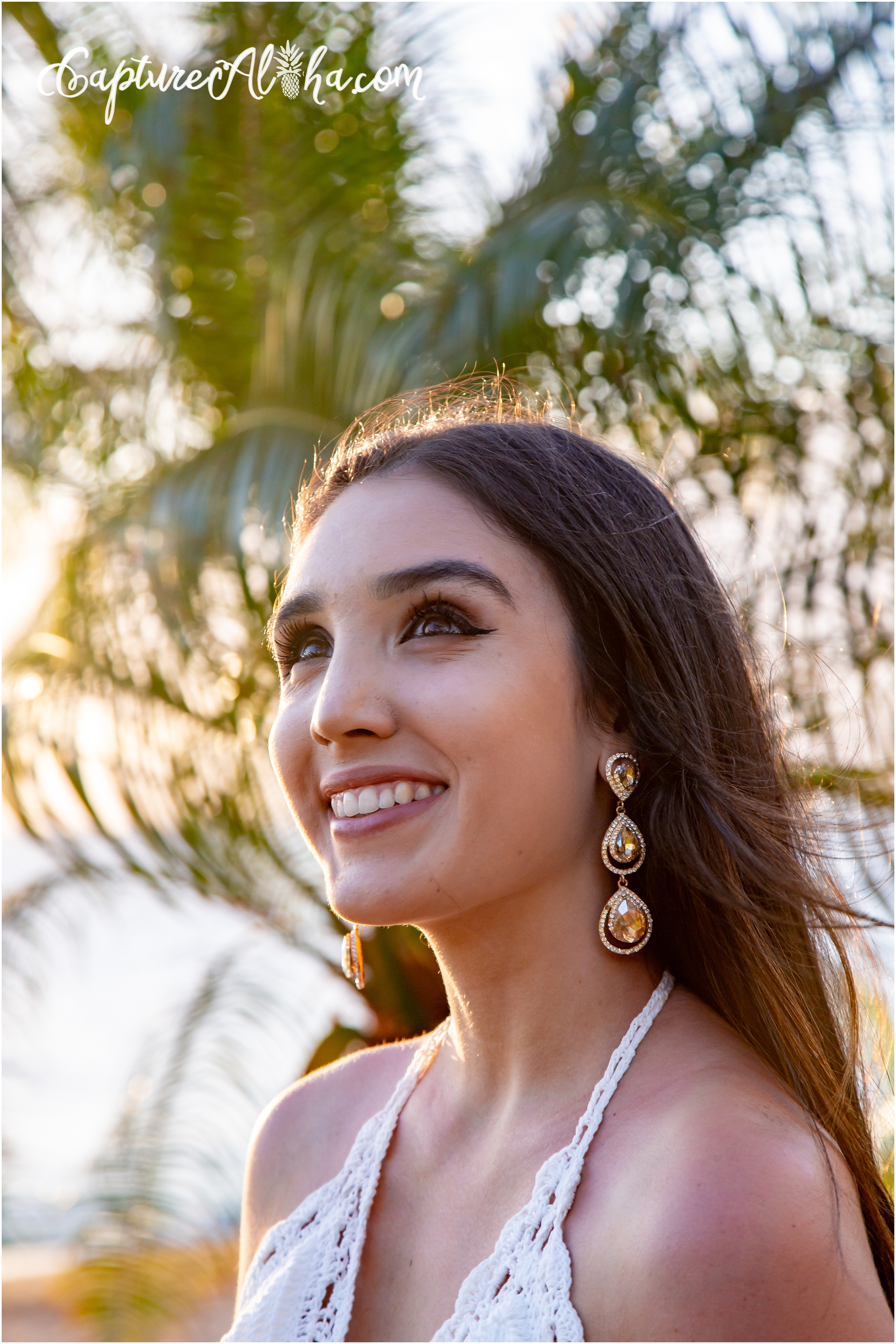 Maui Senior Portrait Photography at Sunset in Kaanapali