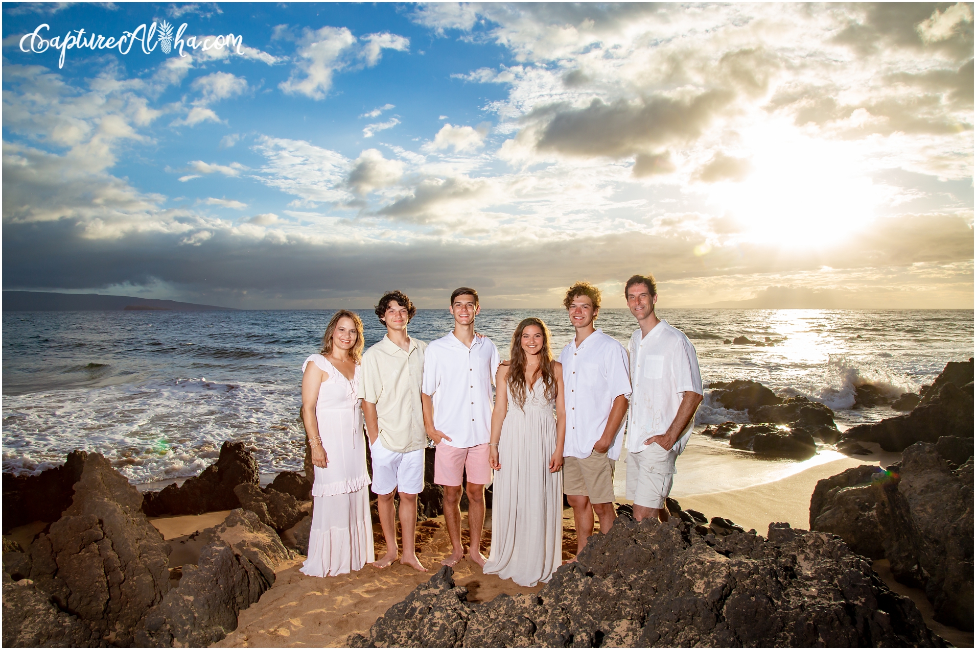Maui Family Photography at Po'olenalena Beach Park