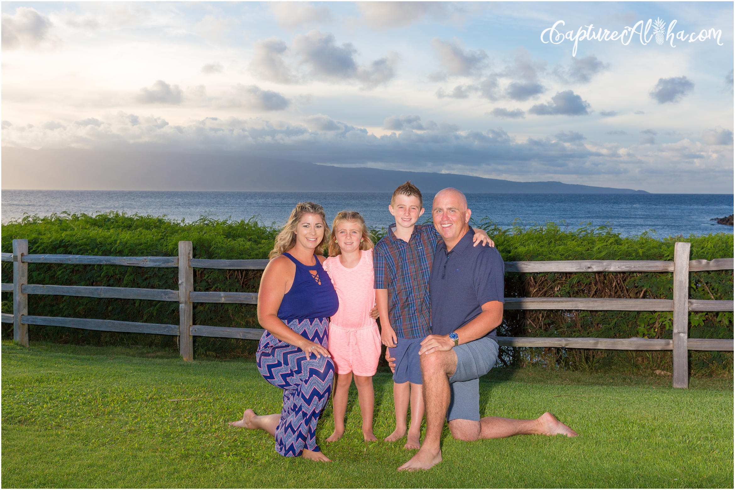 Family Photos at Kapalua Bay Maui