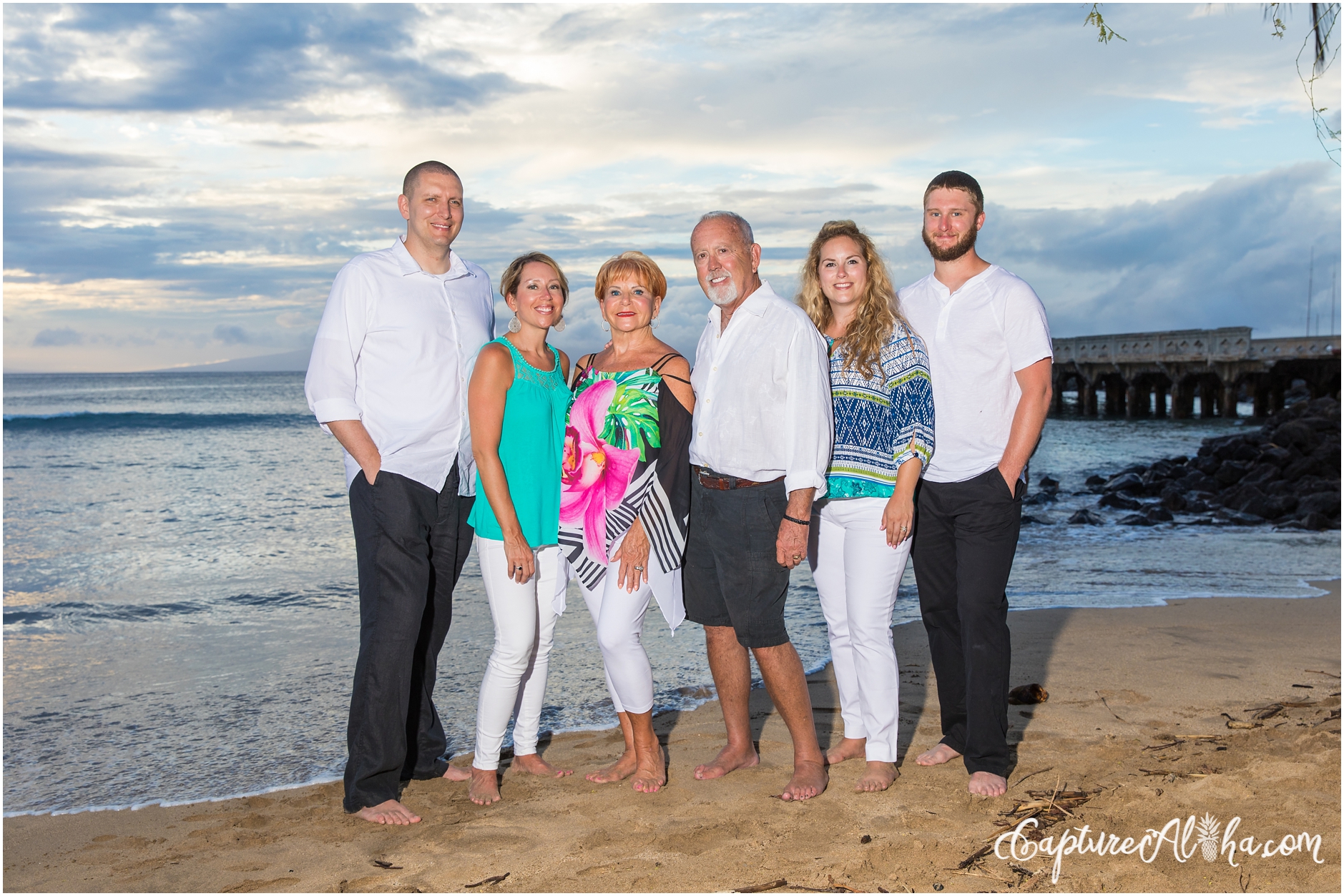 Maui Family Photography at Baby Beach