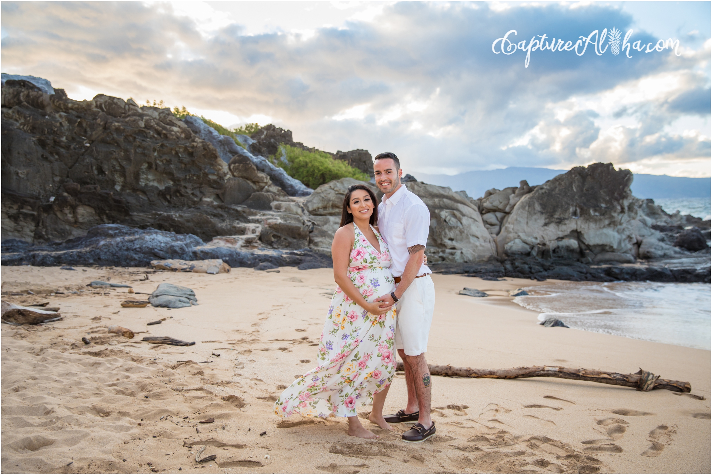 Maui Proposal Photography | Ironwoods Beach at Sunset