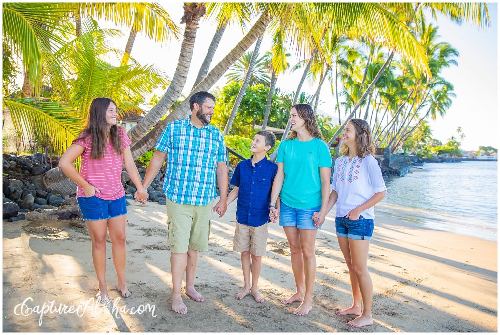Maui Family Portrait Photography on Baby Beach in Lahaina