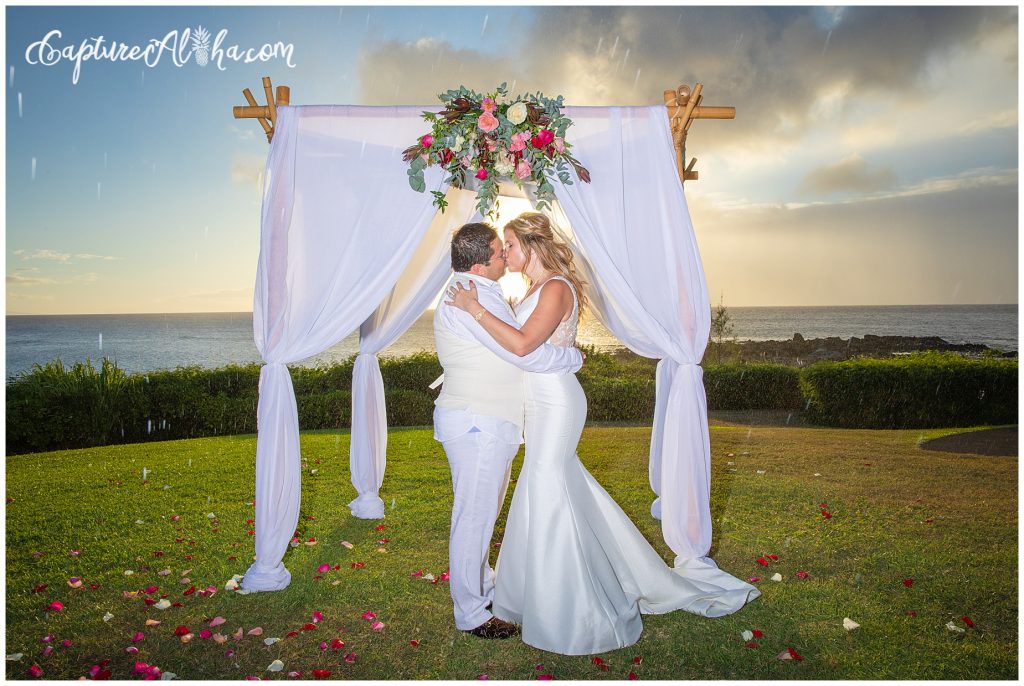 Maui Wedding Photographer at the Montage Kapalua Bay