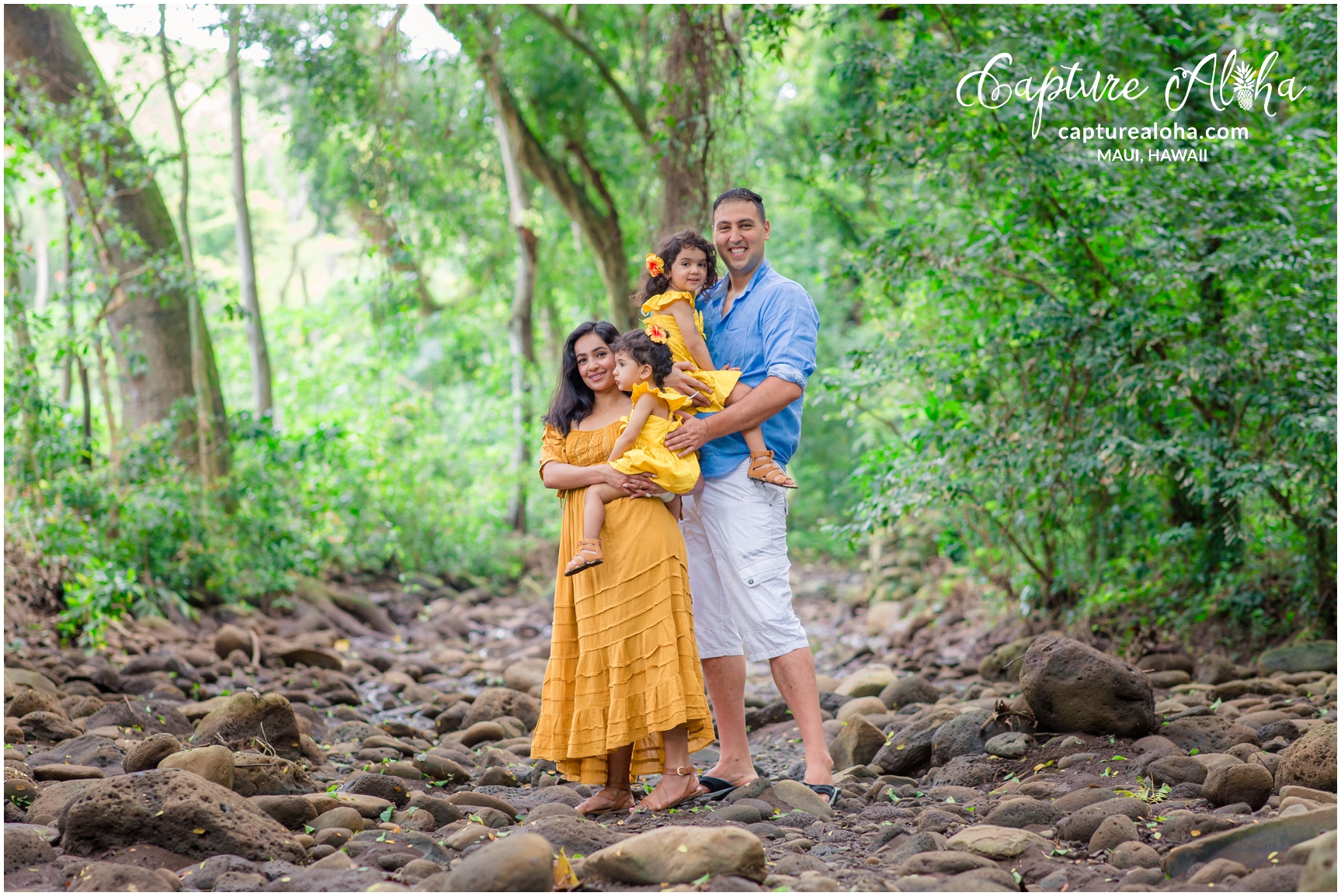 Maui Family Photography at Honolua Bay